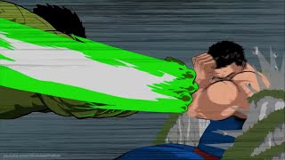 Zimaut Animation  Superman vs Hulk [upl. by Rettig]