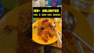 100 Unlimited Dishes Buffet at Flechazo Veg amp NonVeg food buffet hyderabad shorts [upl. by Etnauq]