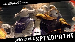 Dreemurrs  Undertale  Speedpaint [upl. by Nodmac]