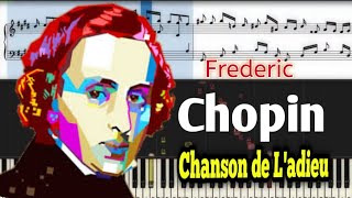 F Chopin Etude op 103 Chanson de ladieu [upl. by Emee]