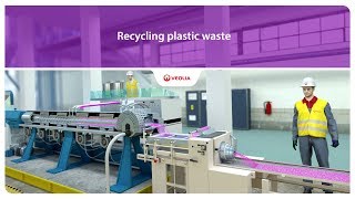 Recycling plastic waste  Veolia [upl. by Francine]