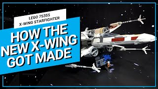 LEGO 75355 XWing Starfighter exclusive designer interview [upl. by Oicneserc]