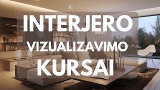 INTERJERO VIZUALIZAVIMO KURSAI [upl. by Ahsiekrats]