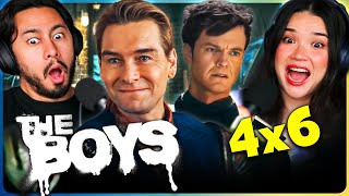 THE BOYS 4x6 REACTION  Karl Urban Jack Quaid Antony Starr Erin Moriarty  Amazon Prime [upl. by Buseck]