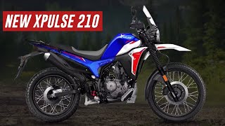 Finally 2025 Hero Xpulse 210  First Look  Bigger Engine amp More Powerful  Dual ABS [upl. by Mcmurry]