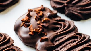 Chocolate Viennese Biscuits · Viennese Cookies · Butter Cookies · Easy Recipe｜Ohyoo Cooking [upl. by Isyed774]