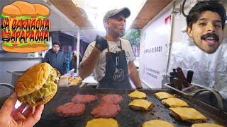 Las HAMBURGUESAS con COSTRA más JUGOSAS 🍔  La garnacha que apapacha [upl. by Atiuqel]