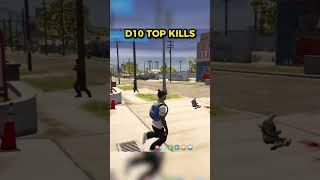 District 10 Best Top Kills gta d10 gtarp fanum compilation [upl. by Oicnanev]