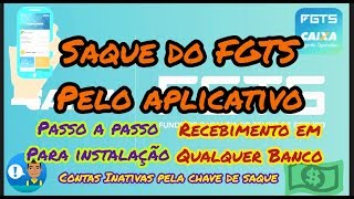 FGTS Liberado para Saque através do Aplicativo  Passo a passo para realizar o procedimento [upl. by Laemaj]