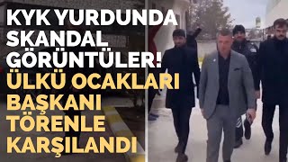 Öğrenci Yurdunda Ülkü Ocakları Başkanı Törenle Karşılandı [upl. by Bina]