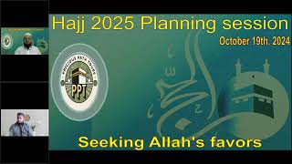 Hajj 2025 planning webinar [upl. by Ahsiekahs]