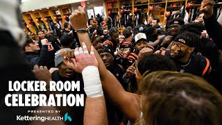 Week 15 Locker Room Celebration l Cincinnati Bengals [upl. by Daenis]