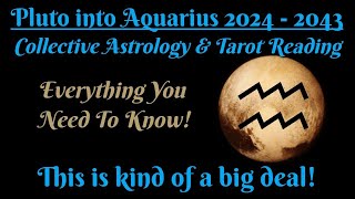 💫A New Soul Cycle Is Beginning  Expect 4 Years of Big Changes  Pluto into Aquarius 2024  2043 [upl. by Studley490]