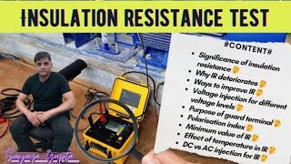 Insulation Resistance IR insulation resistance powerplantengineering engineering viral gk [upl. by Iarised]