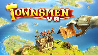 Townsmen VR  PlayStation VR2 gameplay [upl. by Ilatan570]