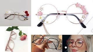 2022 Latest Glasses Glasses frame design ideasSpecs frame design for females [upl. by Clippard107]