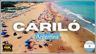 Cariló From Above Drone 4K Best Beach in Argentina  Verano Enero Buenos Aires [upl. by Rabkin39]