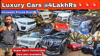 Convertible Luxury Cars at ₹4LakhRs💥💥60 Premium Certified Cars For Sale at Very Low Pricings Ever😱👍 [upl. by Eelsel]