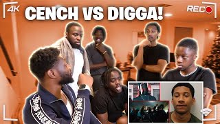 CENTRAL CEE VS DIGGA D THE UK DRILL WAR  REACTION [upl. by Phelan858]