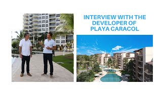 PLAYA CARACOL Interview with the developer  Panama Real Estate [upl. by Anora171]