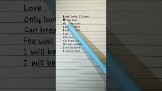 Lets sing and learn English  Still Loving You Verse 2 shorts [upl. by Inot]