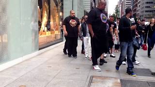 Floyd Mayweather in New York TMT Los 1 [upl. by Amehsat]