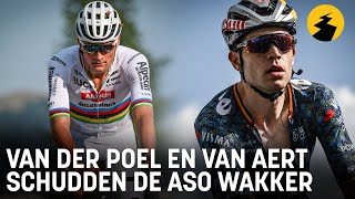 Mathieu van der Poel en Wout van Aert schudden Tour de France en ASO wakker 🤯🚴‍♂️ [upl. by Fae279]