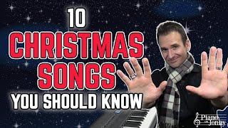 The Top 10 Christmas Songs for Piano [upl. by Refinney]