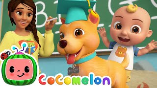 Bingos First Day at School 🐶 Baby JJs BINGO Spelling Song  CoComelon Nursery Rhymes amp Kids Songs [upl. by Ticon]