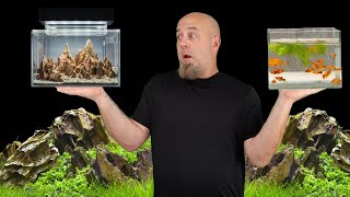 Amazing Ideas For Small Aquariums Fish Tank Set Up [upl. by Iand218]