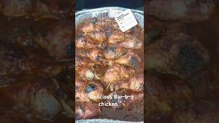 Delicious oven baked barbecue chicken 🍗 [upl. by Charmain]