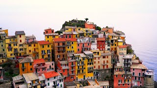 Hiking 44 km the Cinque Terre Trail in Italy [upl. by Pepito222]