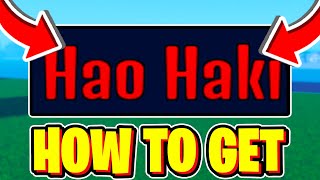 How To GET HAO HAKI In IJUL PIECE 2  Roblox Ijul Piece 2 Haoshoku Haki Showcase [upl. by Airekahs]