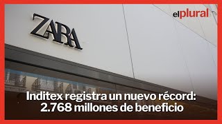 Inditex registra un nuevo récord de beneficio 2768 millones [upl. by Hairas]