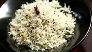 Jeera Rice Recipe  Restaurant Style Jeera Rice Recipe  Flavoured Cumin Rice  Ruchis Kitchen [upl. by Jason915]