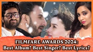 FILMFARE AWARDS 2024 PREDICTIONS  Music  Part 1  Arijit Singh  Tum Kya Mile  Animal songs [upl. by Loomis201]