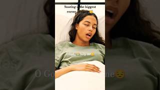 Dangerous snoring भयानक खर्राटेshorts facts love tranding viralshort snoring 😠🥴👋🍑 [upl. by Adnolat323]