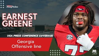 Earnest Greene shares what changed with UGA offense on Saturday  Georgia football [upl. by Mcfarland885]