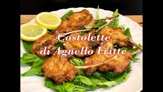 Costolette di Agnello Fritte Gustosissime [upl. by Otaner]