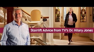 Stairlift Advice From TVs Dr Hilary Jones [upl. by Idou]