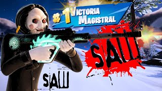 👑EL PRIMERO EN GANAR VICTORIA CAMPAL CON Billy LA SKIN DE SAW EN FORTNITE Disponible En La Tienda [upl. by Treva]