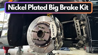 Custom Nickel Plated Big Brake Kit for my NSX [upl. by Dranyam]