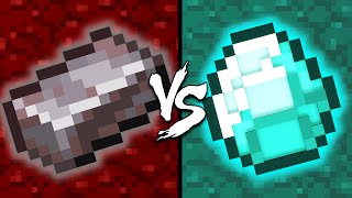 Netherite vs Diamond  Minecraft [upl. by Pebrook]