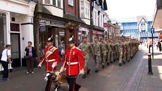 Week Long March Through Stafford 230614 [upl. by Victor]