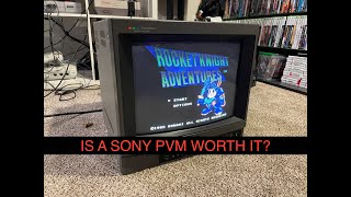 Is buying a Sony PVM 1344q professional video monitor CRT worth it [upl. by Suirtemed]