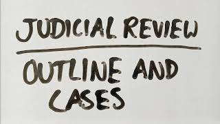 ALevel LAW OCR PAPER 1  ELS JUDICIAL REVIEW [upl. by Llekcor]