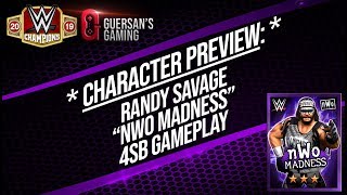 Character Preview Randy Savage quotNWO Madnessquot 4SB Gameplay  WWE Champions 😺 [upl. by Cate]