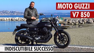 MOTO GUZZI V7 850  il successo indiscutibile [upl. by Ledoux]