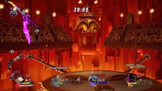 Garfield Vs Iroh Vs Rocksteady Vs Gerald  Nickelodeon AllStar Brawl 2 [upl. by Ahsenal]