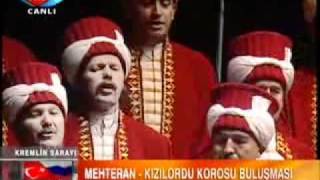 The Ottoman Janissary Band Mehteran amp The Red Army Choir Katyusha amp the Waltz of Rose bush [upl. by Appleton]